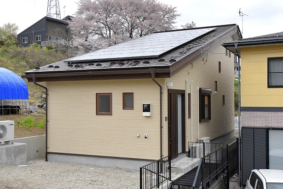 沼田市　注文住宅　狭小地の家